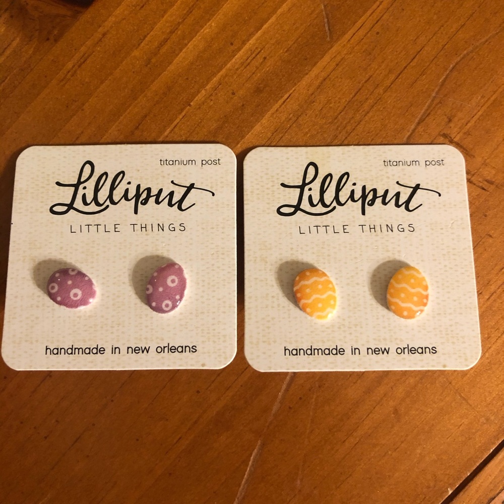Lilliput Easter earrings